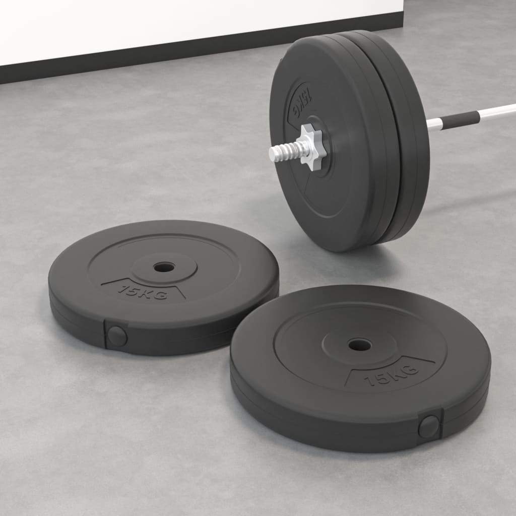 talerze z ciężarkami 2 x 15 kg betonowe talerze z ciężarkami 2 x 15 kg betonowe