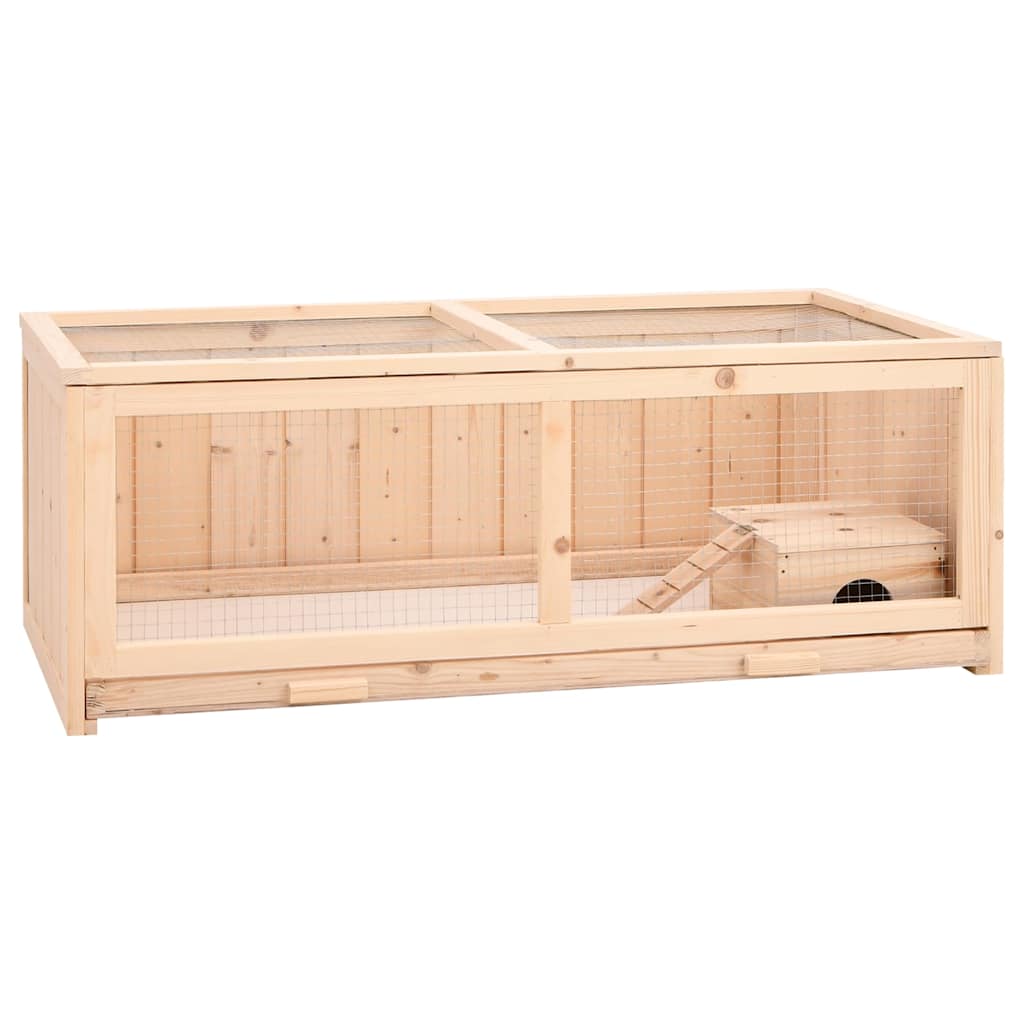 Klatka dla chomika 104x52x38 cm z drewna sosnowego