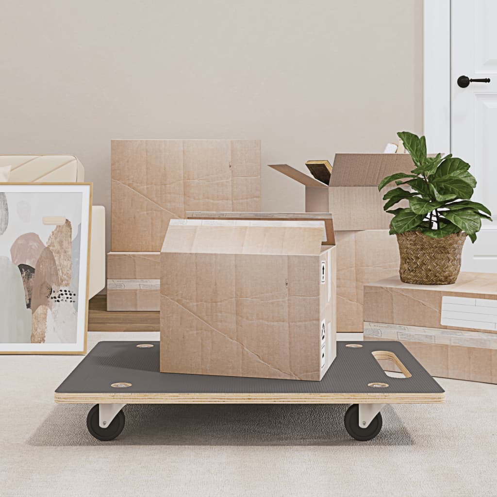 Wózek transportowy prostokątny 50x35x11.5 cm, 80x55x11.5 cm