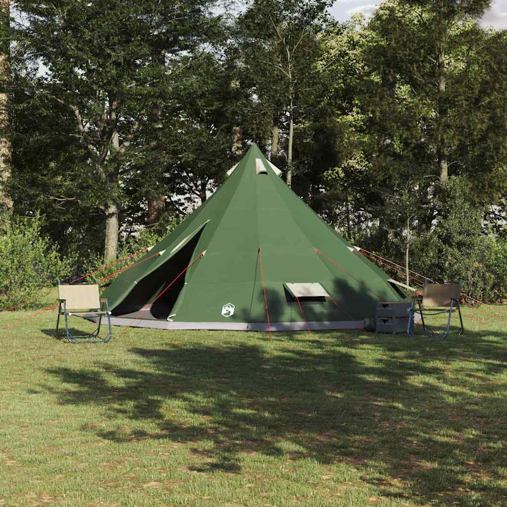 Namiot tipi dla rodziny zielony 560x560x300 cm