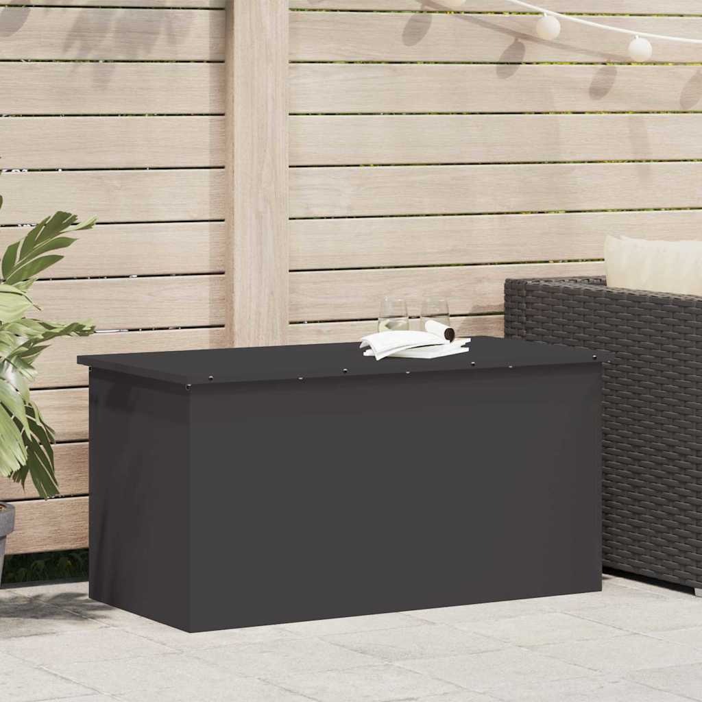 box na narzędzia zewnętrzny czarny 80×50,5×50 cm box na narzędzia zewnętrzny czarny 80×50,5×50 cm