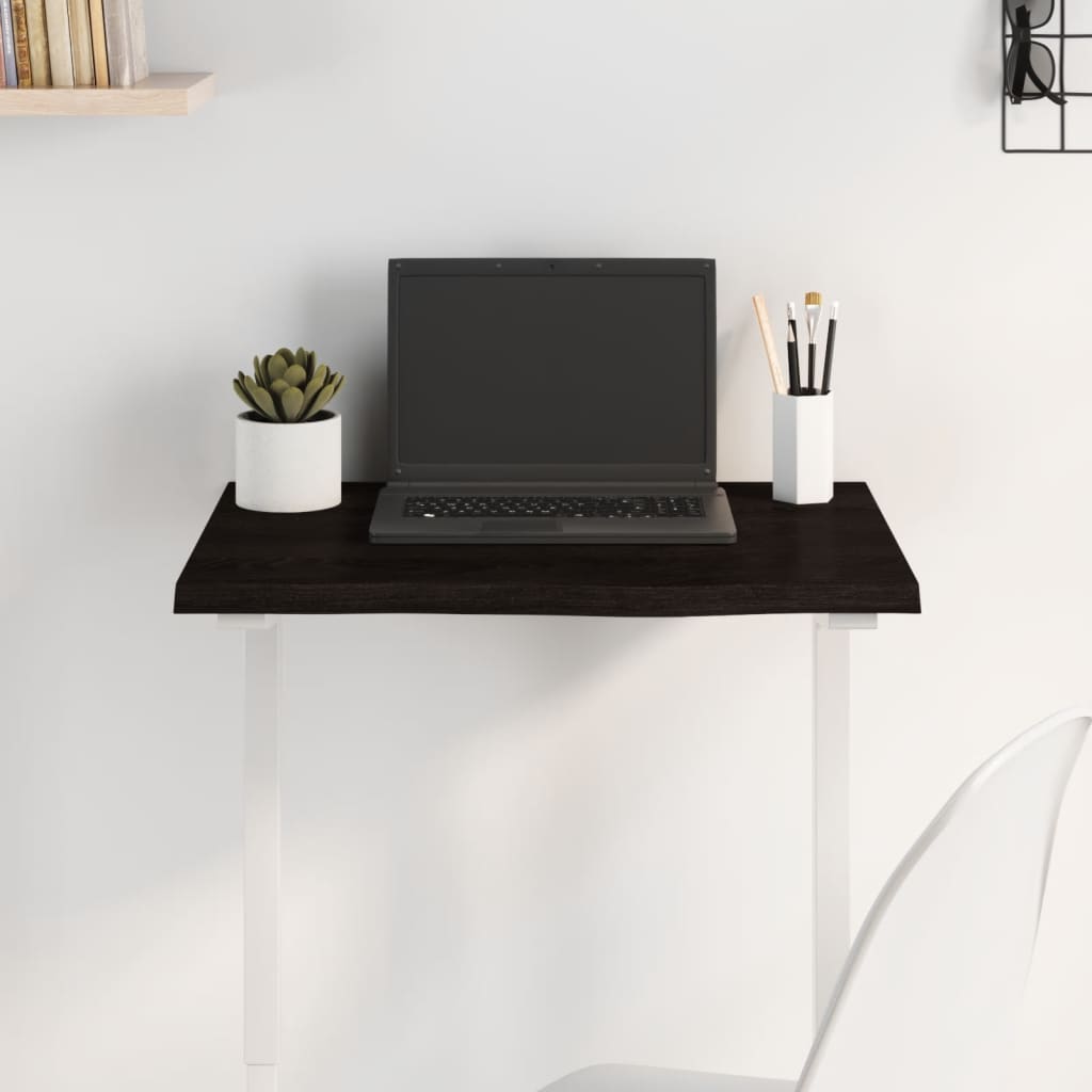 Blat stołowy 100×60 cm z drewna dębowego surowego Blat stołowy 100×60 cm z drewna dębowego surowego