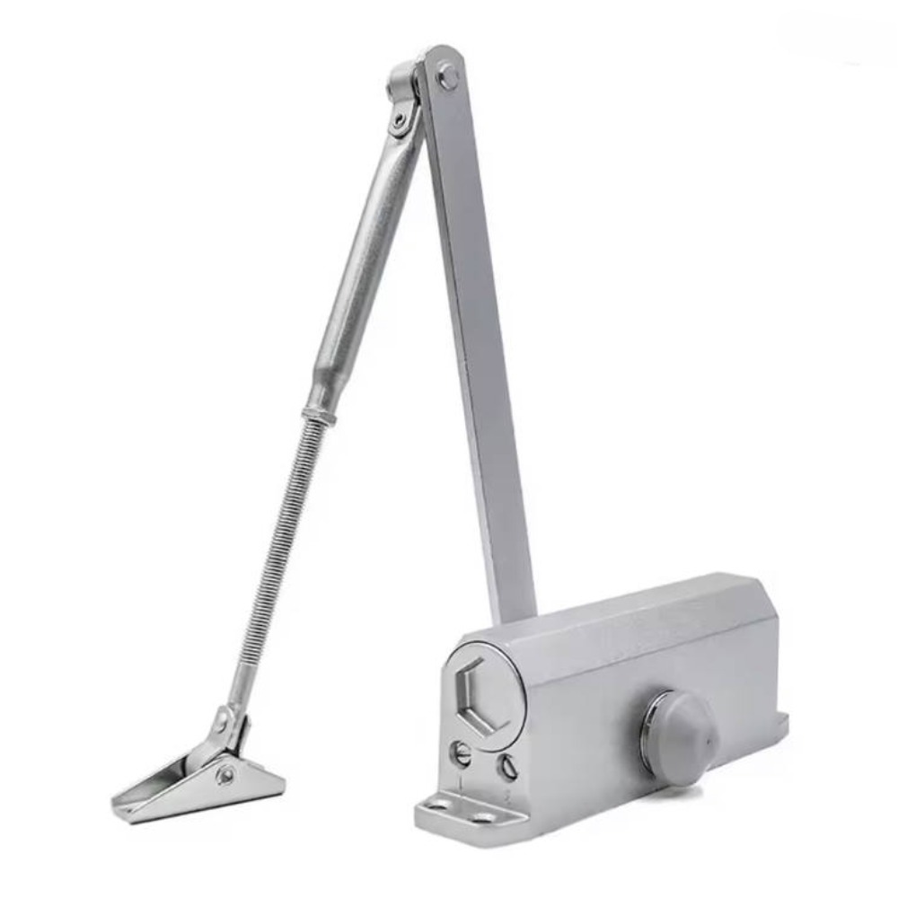 Zamek hydrauliczny do drzwi przesuwnych, aluminium, automatyczny, cichy, do ognia
