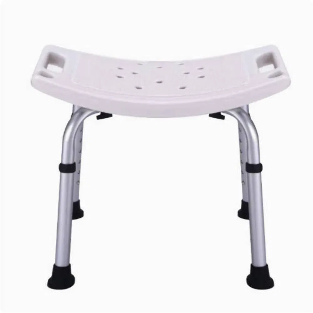 Taboret prysznicowy aluminiowy regulowany 360° biały Taboret prysznicowy aluminiowy regulowany 360° biały