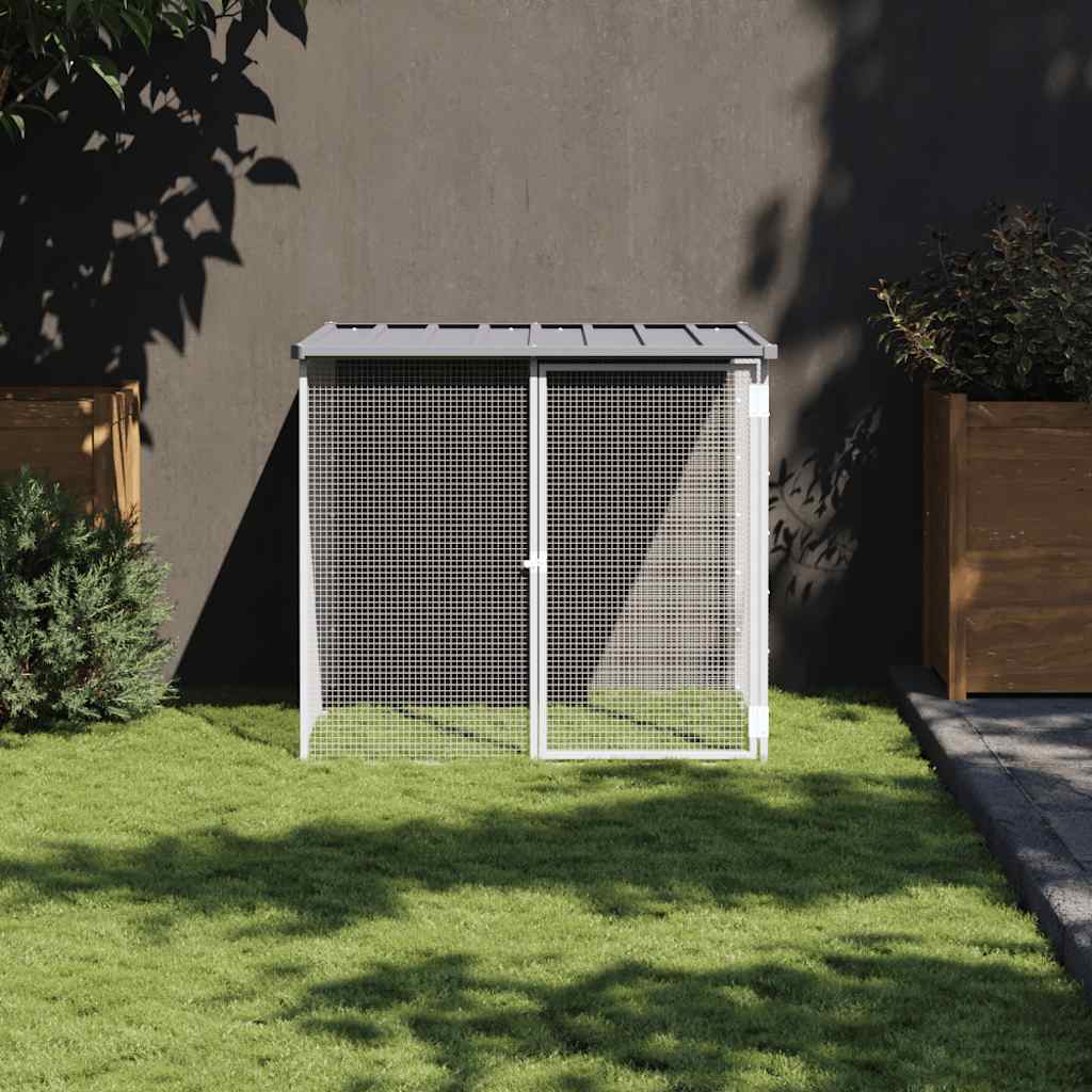 Klatka dla kur z dachem ocynkowana 103x98x90 cm Klatka dla kur z dachem ocynkowana 103x98x90 cm