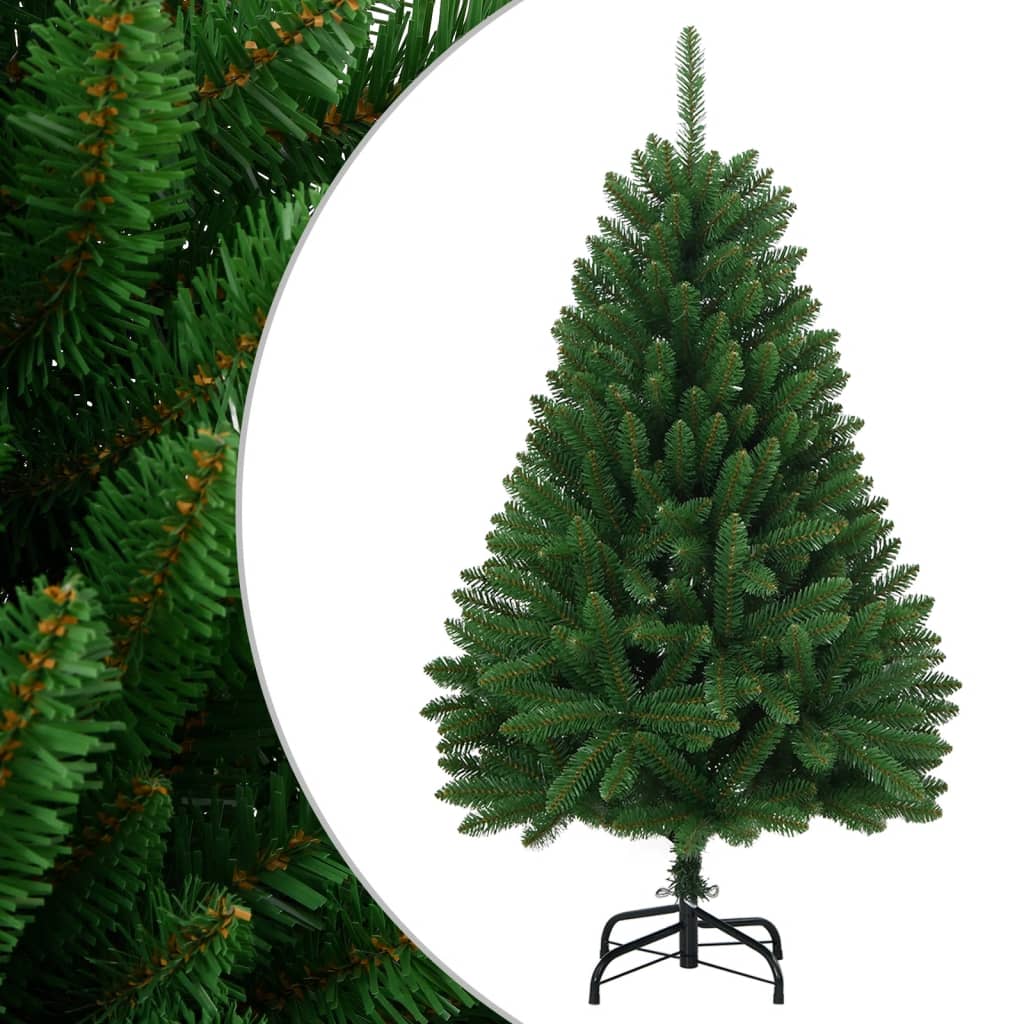 Sztuczna choinka 120 cm z podstawą, składana, zielona Sztuczna choinka 120 cm z podstawą, składana, zielona