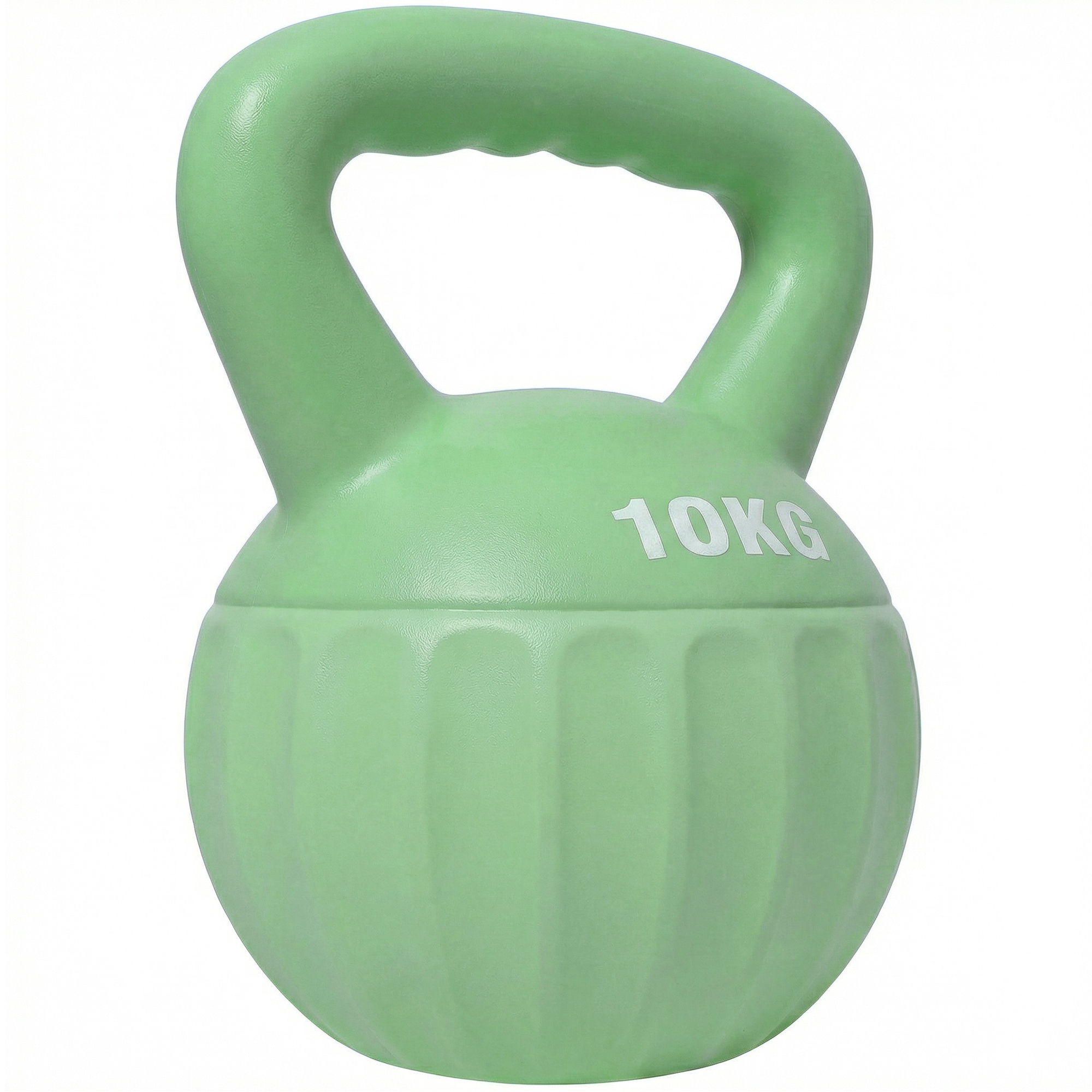 Kettlebell 6 kg zielona hantla z piaskiem do treningu w domu Kettlebell 6 kg zielona hantla z piaskiem do treningu w domu