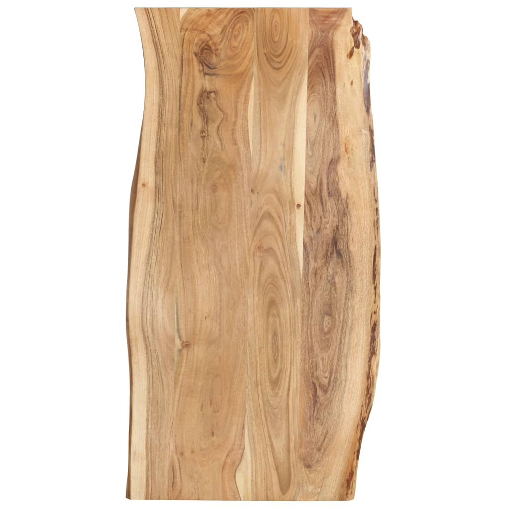Blat stołowy z drewna akacjowego 118x60x2.5 cm Blat stołowy z drewna akacjowego 118x60x2.5 cm