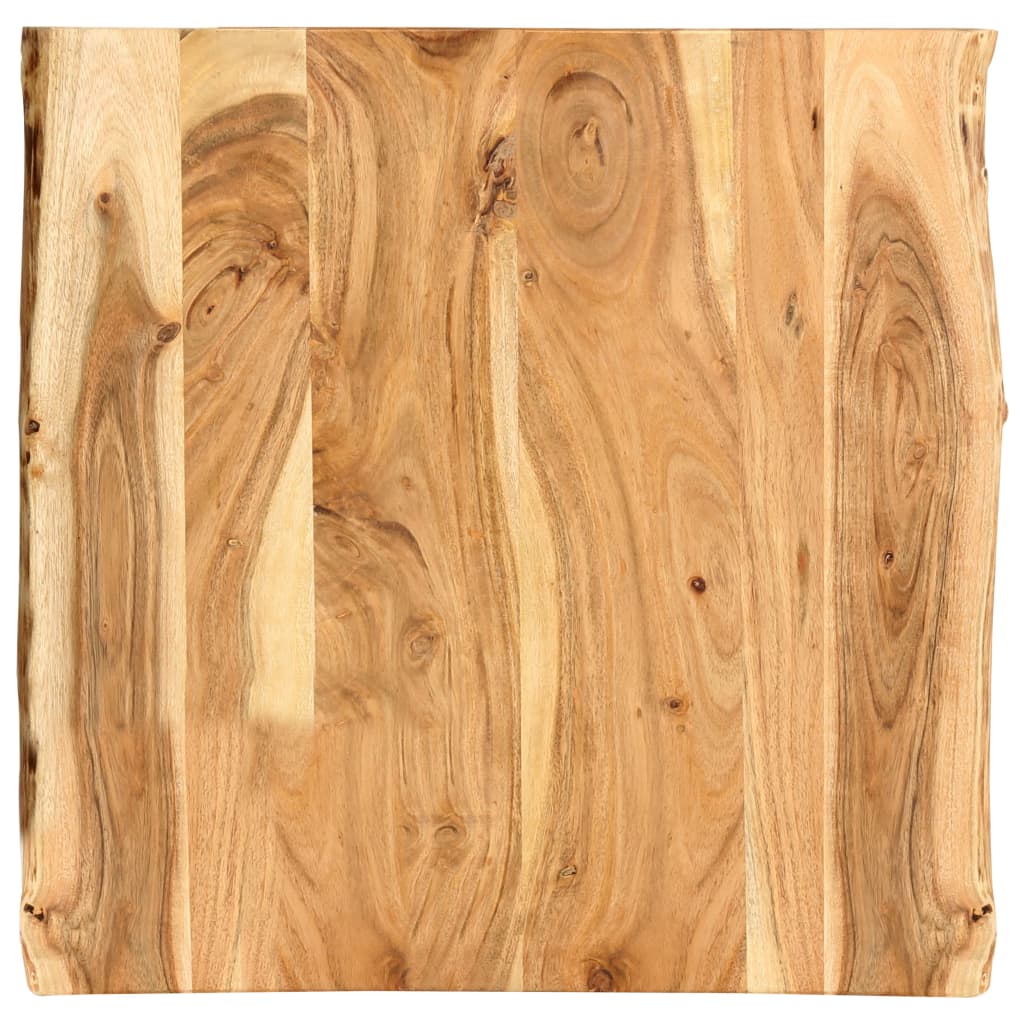Stół akacjowy 58x(50-60)x2.5 cm, drewniany Stół akacjowy 58x(50-60)x2.5 cm, drewniany