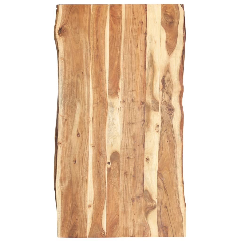 Blat z drewna akacjowego 118x60x3.8 cm Blat z drewna akacjowego 118x60x3.8 cm