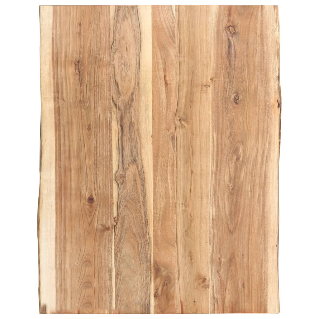Blat stołowy z drewna akacjowego 80x60x3.8 cm Blat stołowy z drewna akacjowego 80x60x3.8 cm