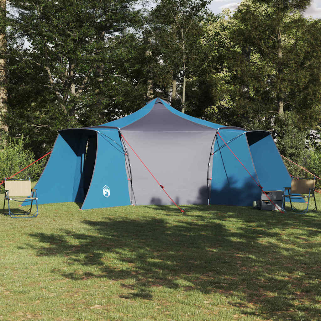 Namiot tipi z dachem niebieski 492 cm