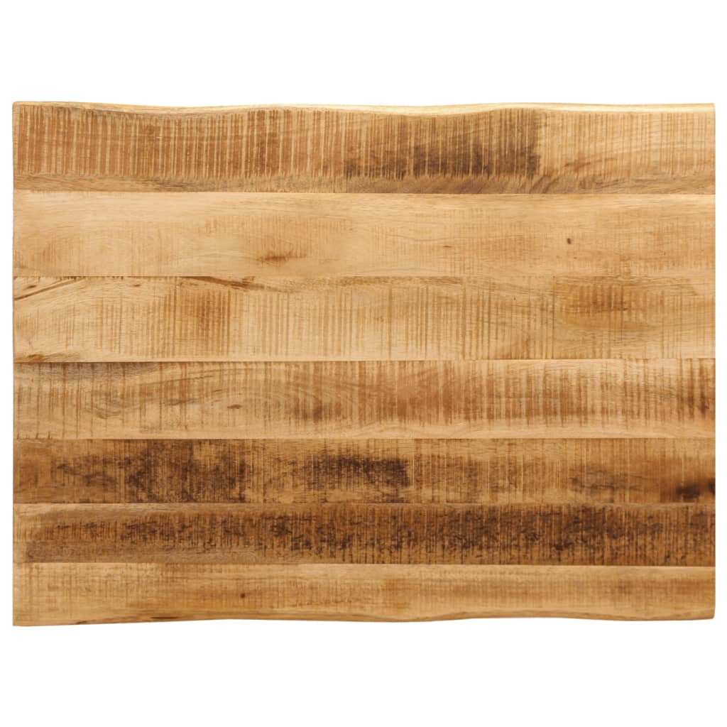 Blat stołu 100×80 cm z drewna akacjowego naturalny