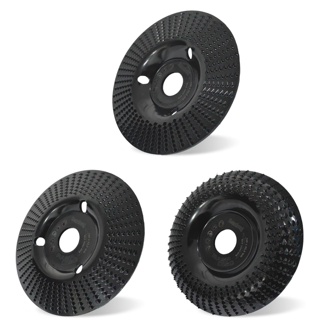 Tarcze szlifierskie 125mm do szlifowania drewna, 3 sztuki Tarcze szlifierskie 125mm do szlifowania drewna, 3 sztuki