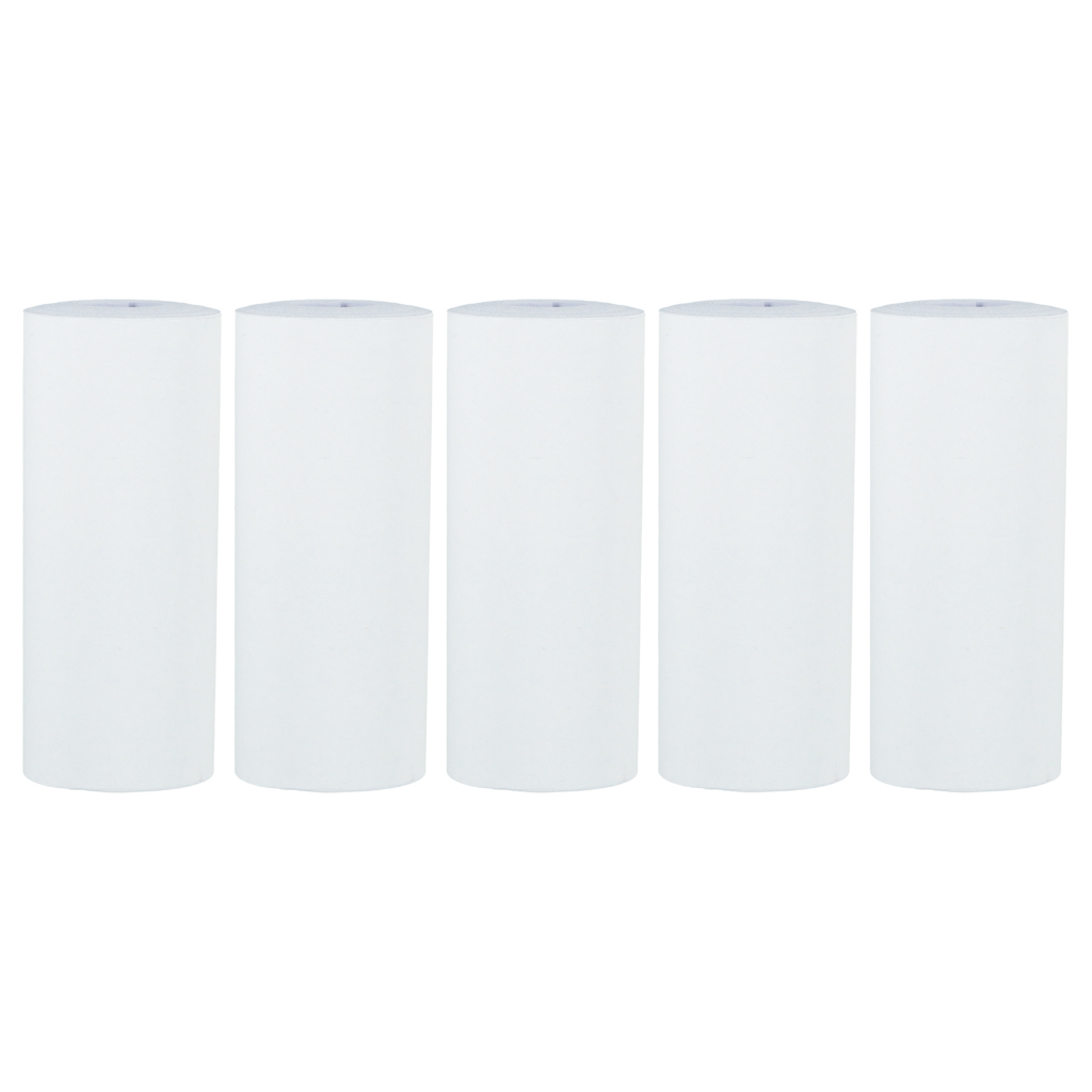 Rolki termiczne papier do drukarki aparatu natychmiastowego 5,7cm x 4,5m 5 sztuk Rolki termiczne papier do drukarki aparatu natychmiastowego 5,7cm x 4,5m 5 sztuk