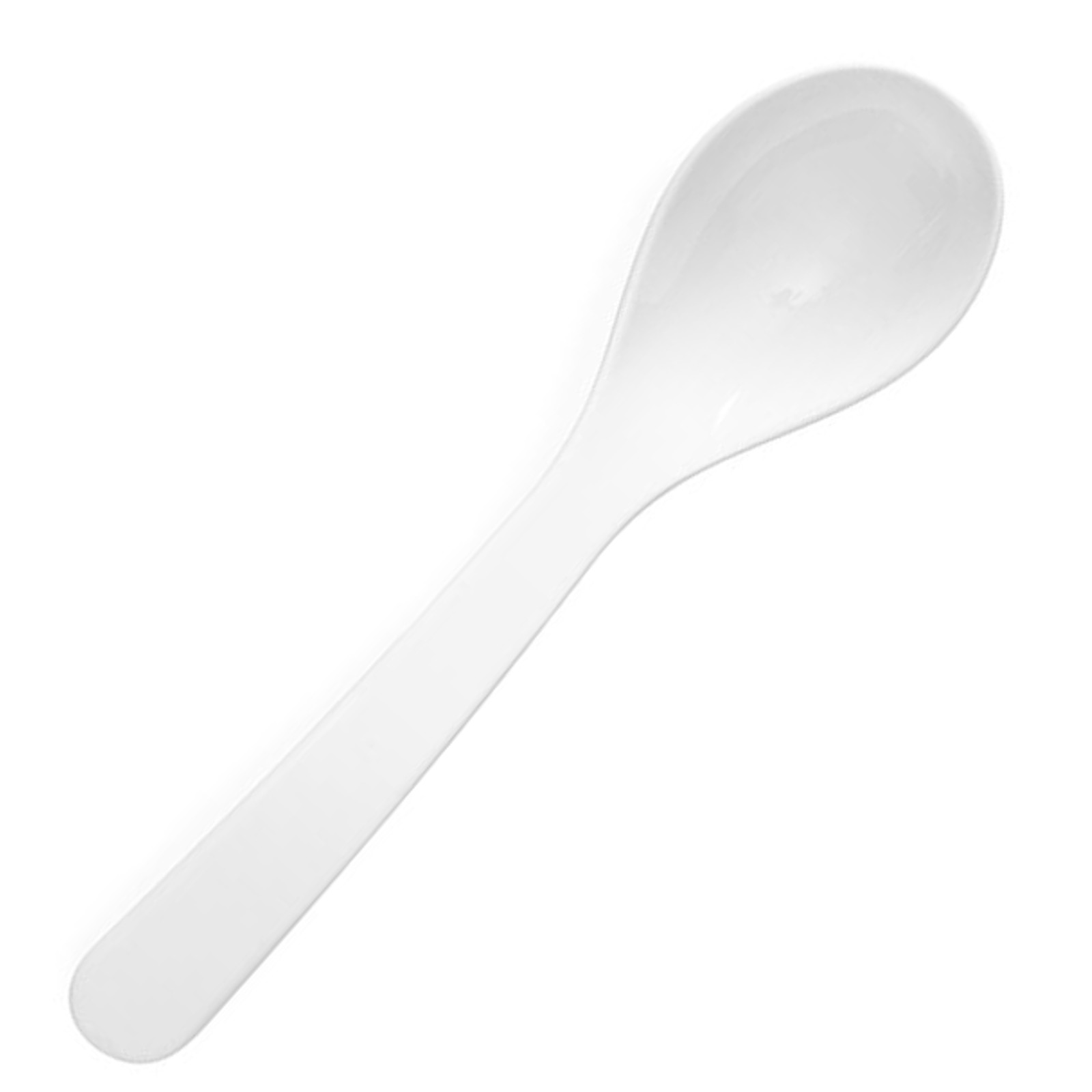 Łyżka do sałatek biała dł. 235 mm  – Hendi 564103