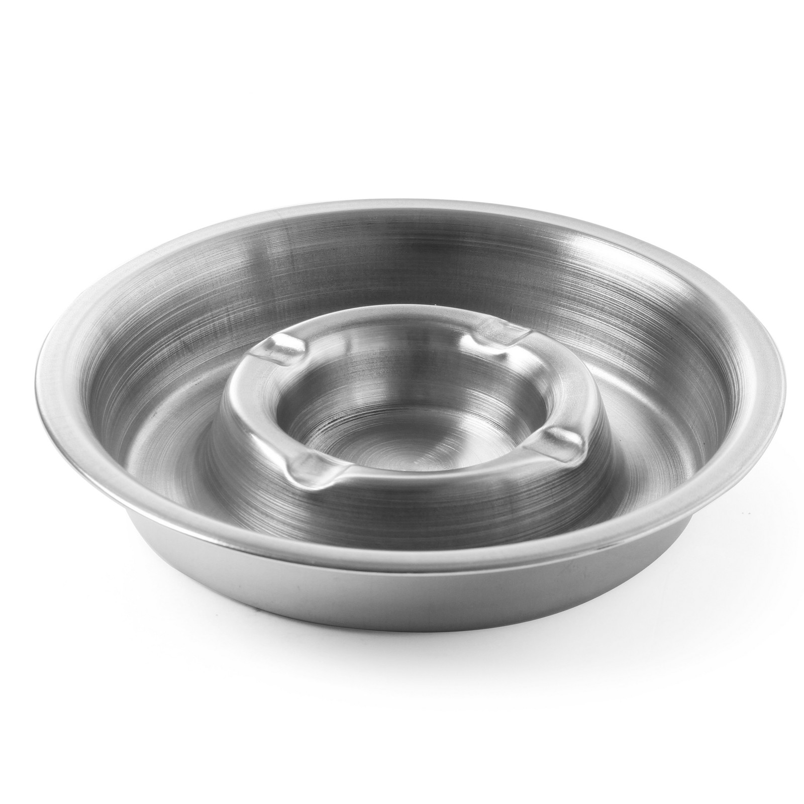 Popielniczka z rynną na popiół stal nierdzewna śr. 160mm – Hendi 440100 Popielniczka z rynną na popiół stal nierdzewna śr. 160mm – Hendi 440100