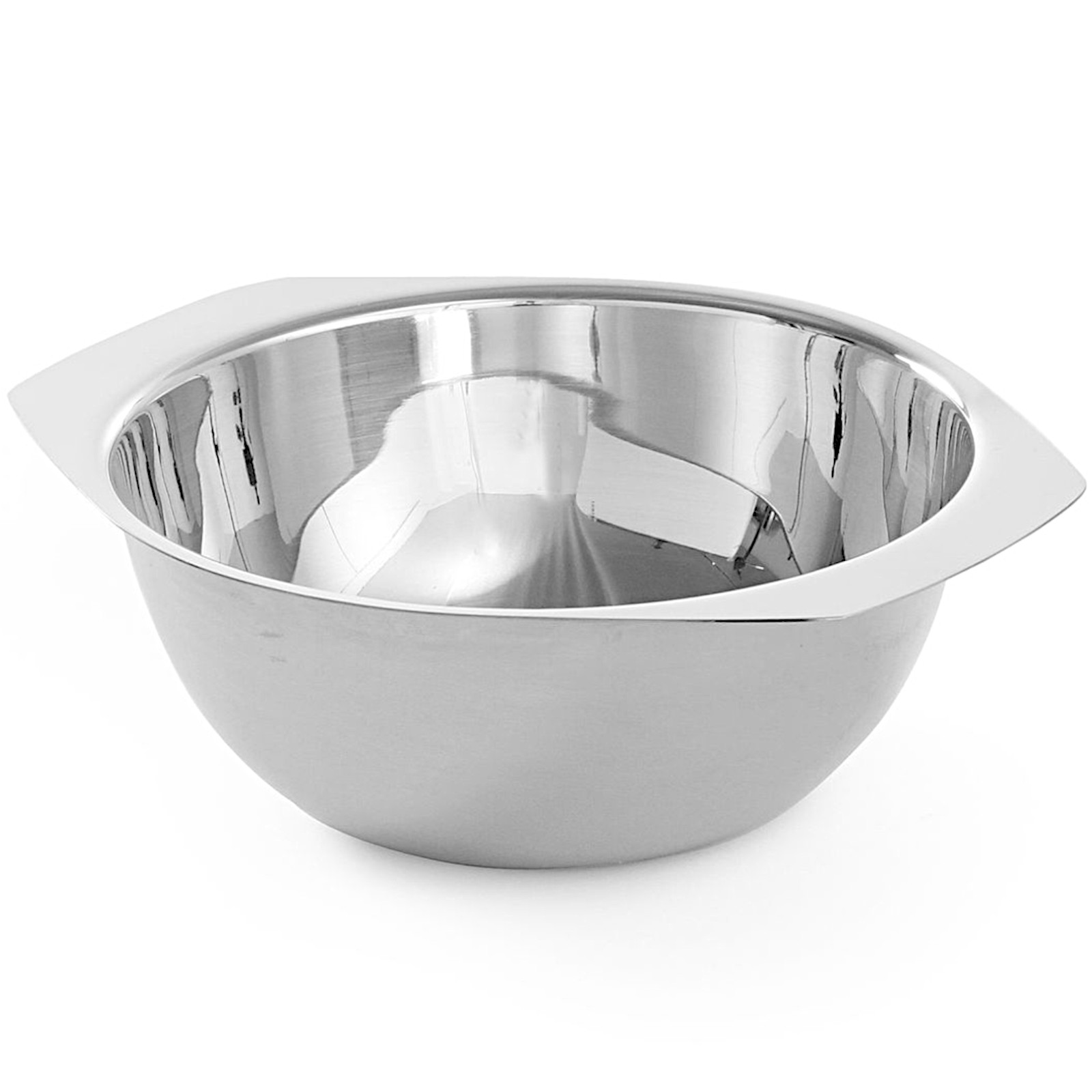 Bulionówka stalowa do zupy z uchwytami 0.35 l śr. 120×50 mm Bulionówka stalowa do zupy z uchwytami 0.35 l śr. 120×50 mm