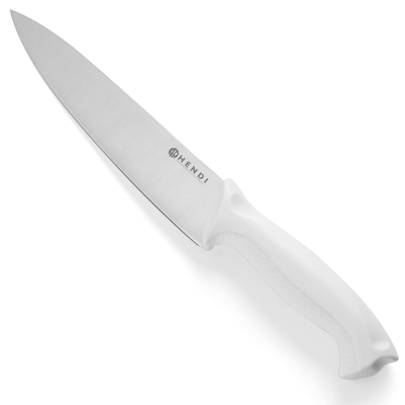 Nóż kucharski uniwersalny HACCP 320mm – biały – HENDI 842652