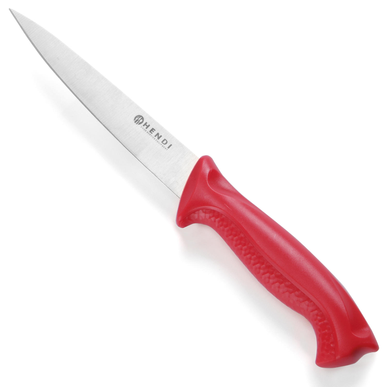 Nóż do filetowania HACCP do surowego mięsa 300mm – czerwony – HENDI 842522 Nóż do filetowania HACCP do surowego mięsa 300mm – czerwony – HENDI 842522