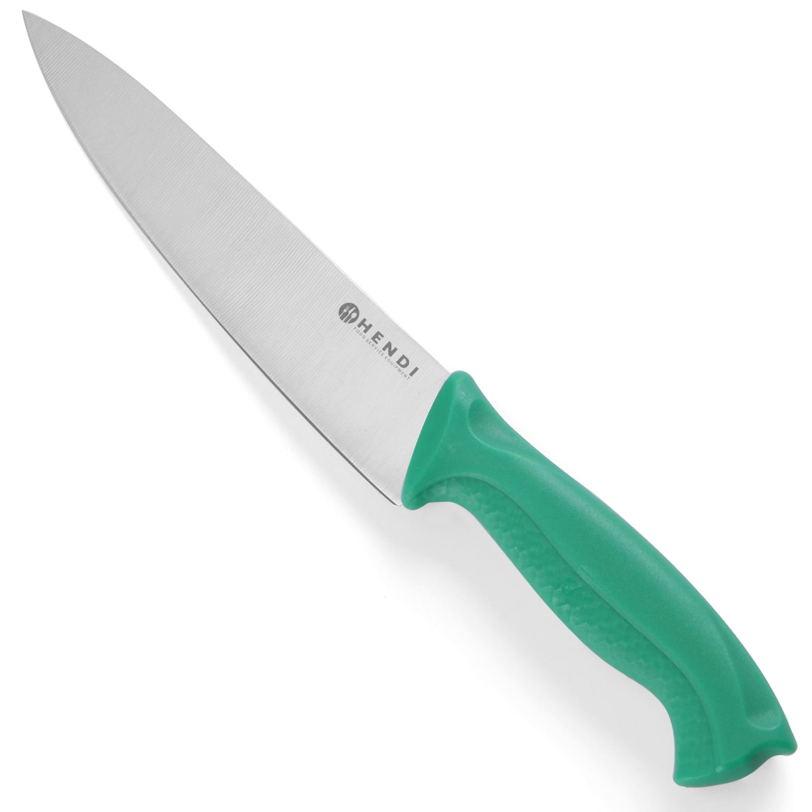 Nóż kucharski do warzyw i owoców HACCP 320mm – zielony – HENDI 842614