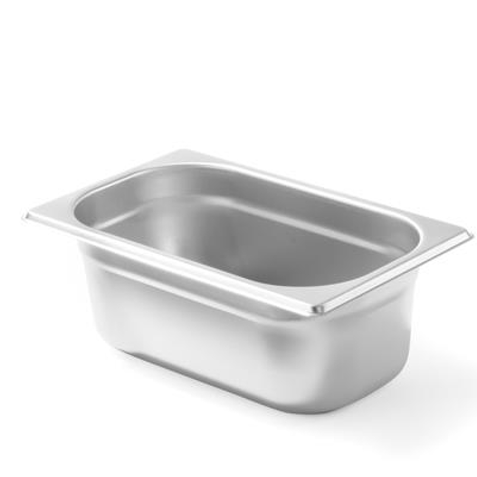 Pojemnik GN 1/4 wys. 100 mm ze stali nierdzewnej – Hendi 800539