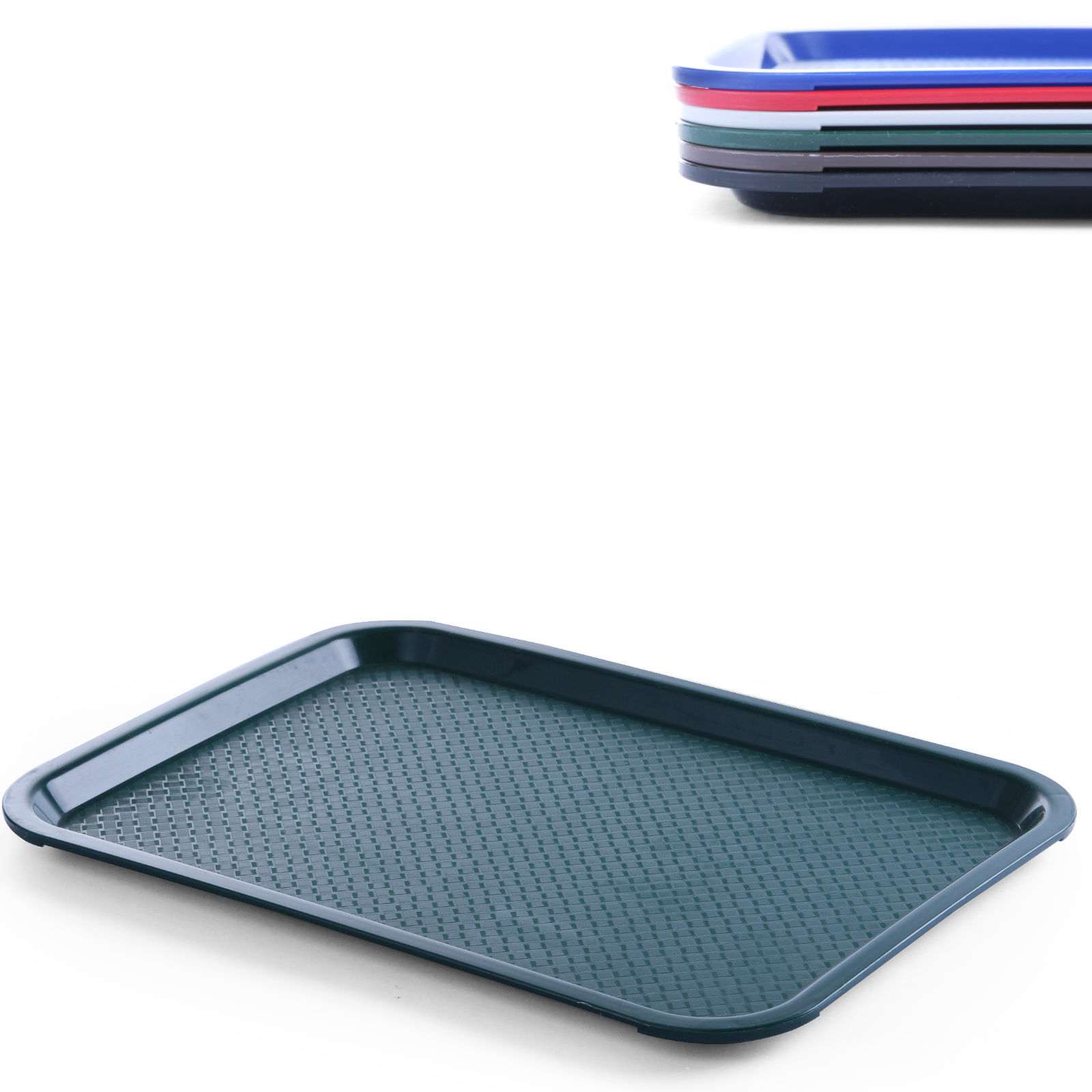 Taca z polipropylenu Fast Food 30.5×41.5cm – zielona Taca z polipropylenu Fast Food 30.5×41.5cm – zielona