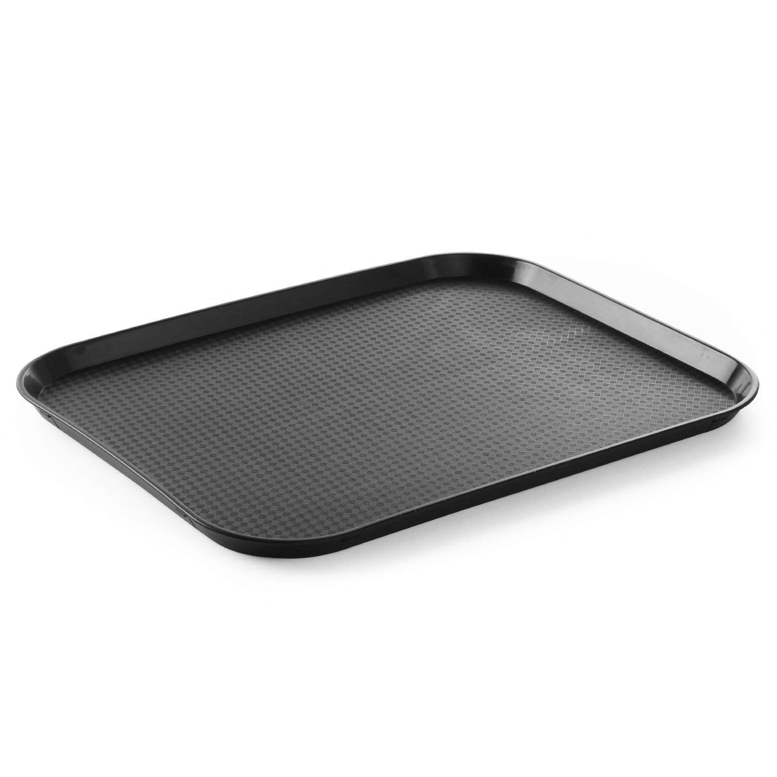 Taca z polipropylenu Fast Food 30.5×41.5cm – czarna