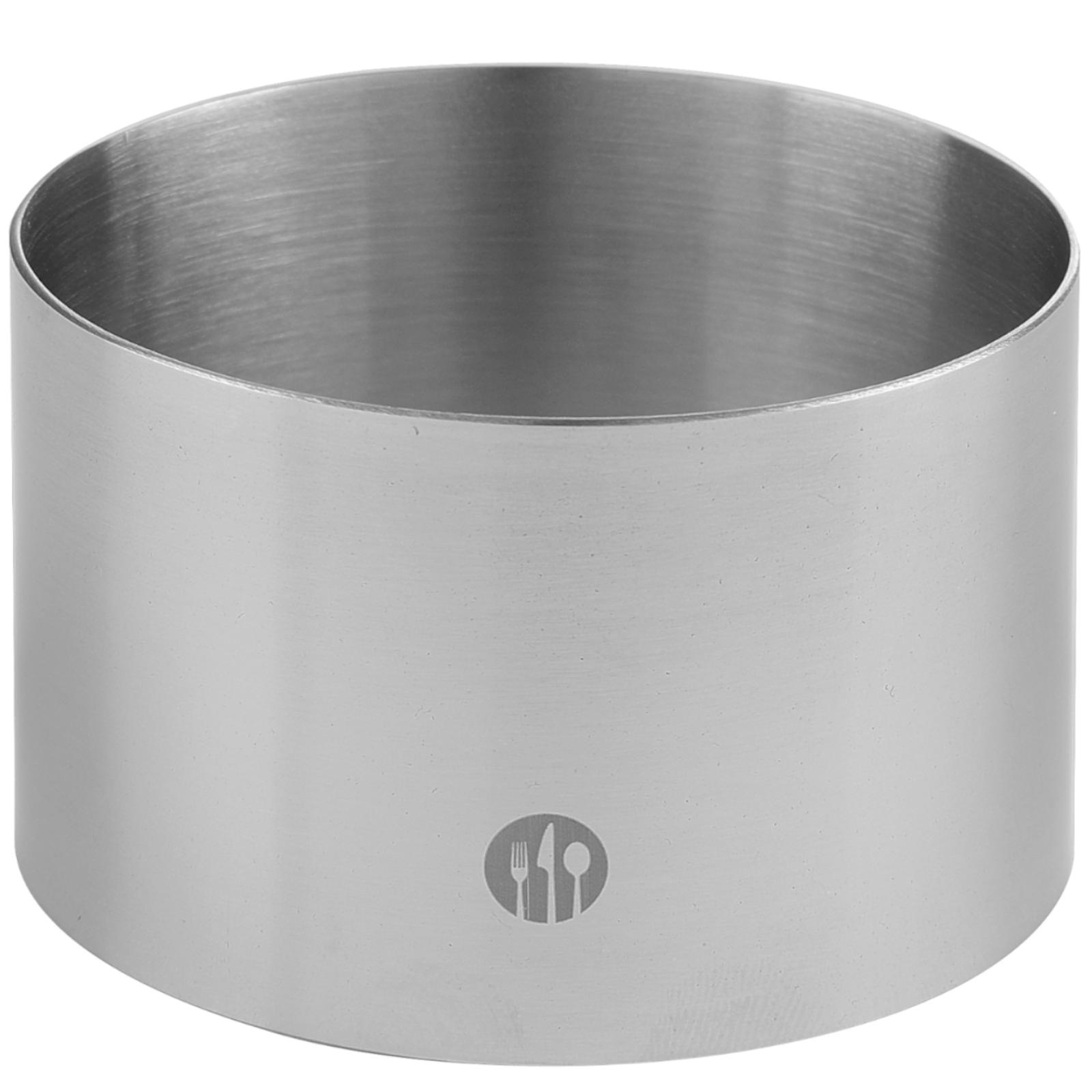 Pierścień kucharski cukierniczy ze stali nierdzewnej śr. 70mm wys. 45mm – Hendi 512104