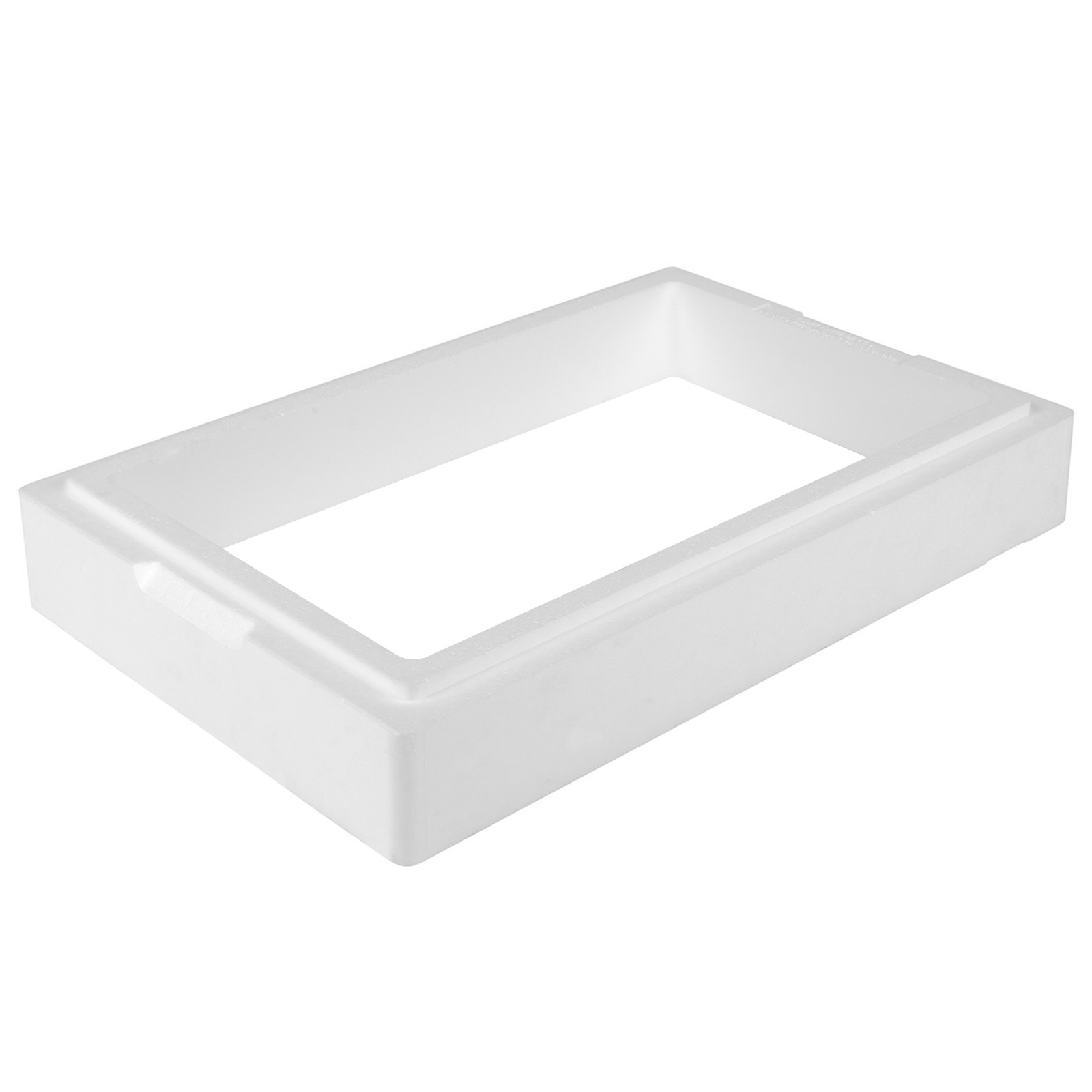 Ring powiększający do termoboxu pudełka termicznego ze stryropianu 580x380x90mm Ring powiększający do termoboxu pudełka termicznego ze stryropianu 580x380x90mm