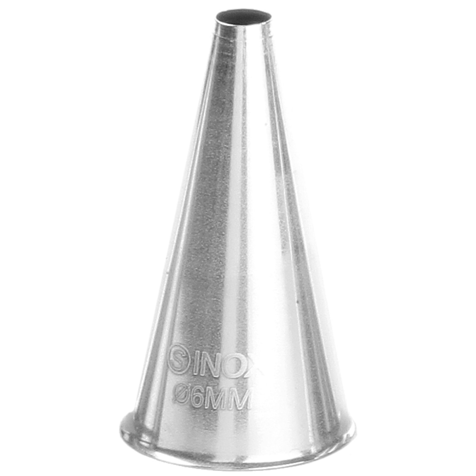Końcówka tylka prosta do rękawa worka cukierniczego śr. 6mm – HENDI 551349