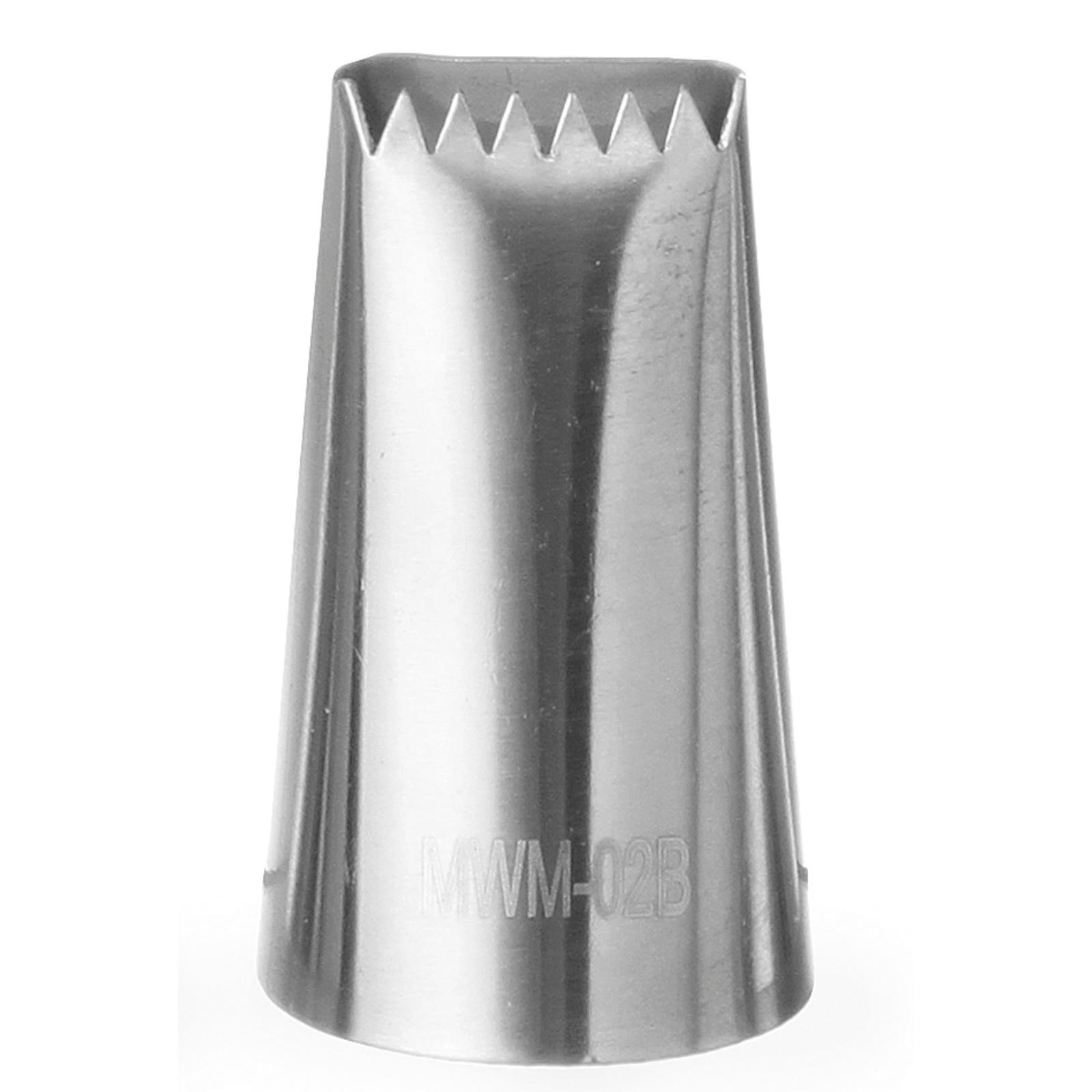 Końcówka tylka do rękawa cukierniczego do dekoracji WSTĄŻKA 16x2mm – HENDI 551288