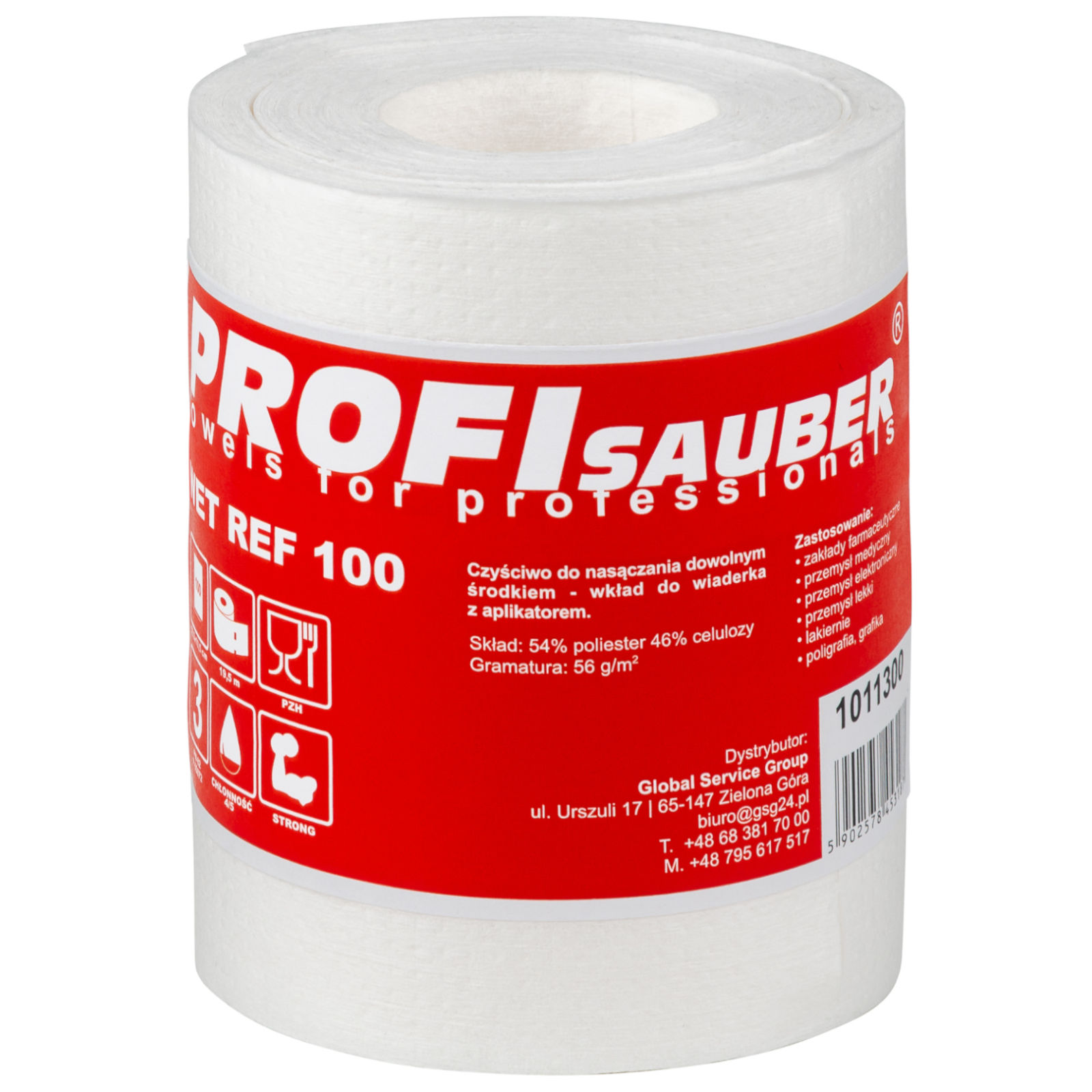 Ściereczki do nasączania POWER ProfiSauber WET REF 100 – WKŁAD