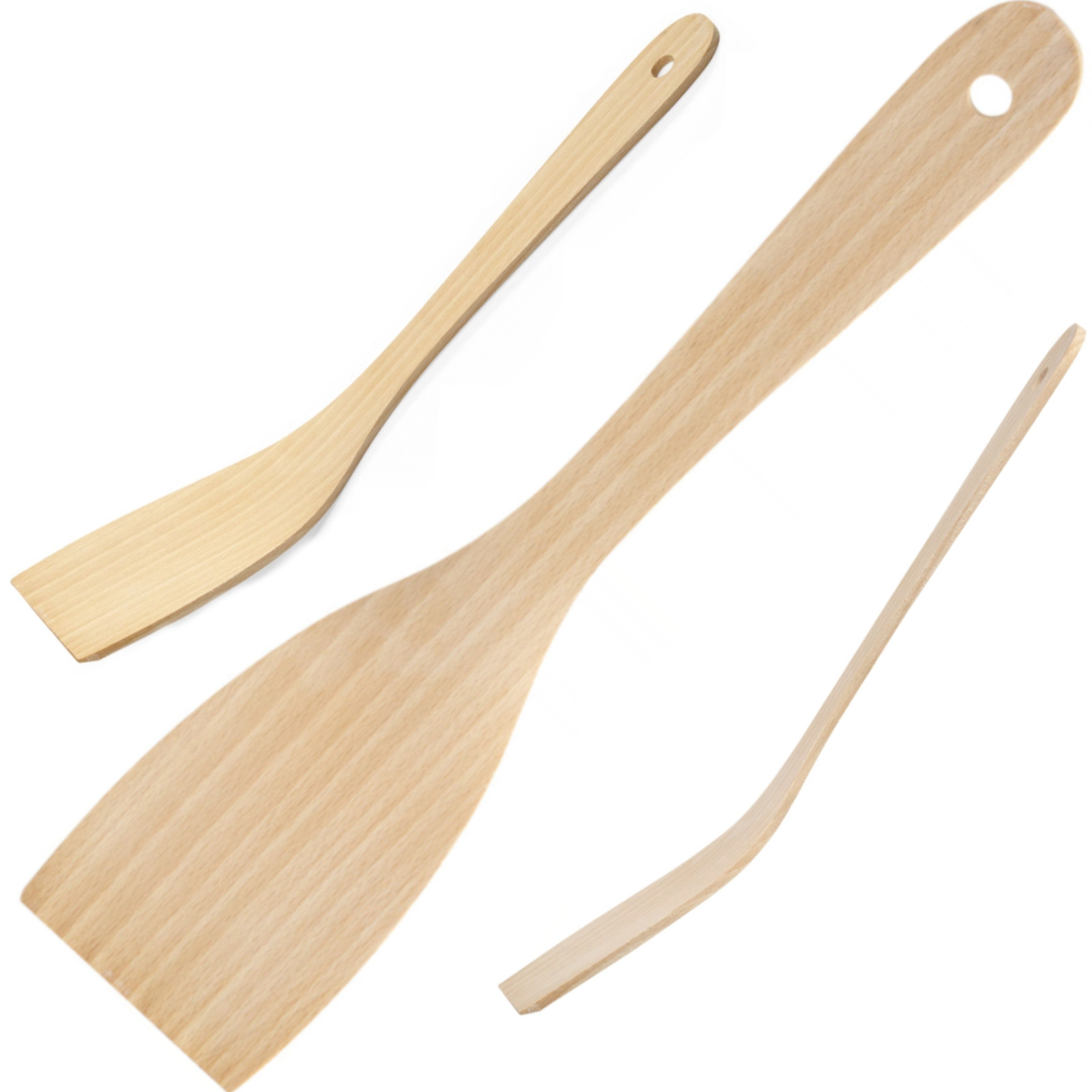Szpatuła gięta z drewna bukowego 320 x 70 mm 2 szt. – Hendi 525159 Szpatuła gięta z drewna bukowego 320 x 70 mm 2 szt. – Hendi 525159