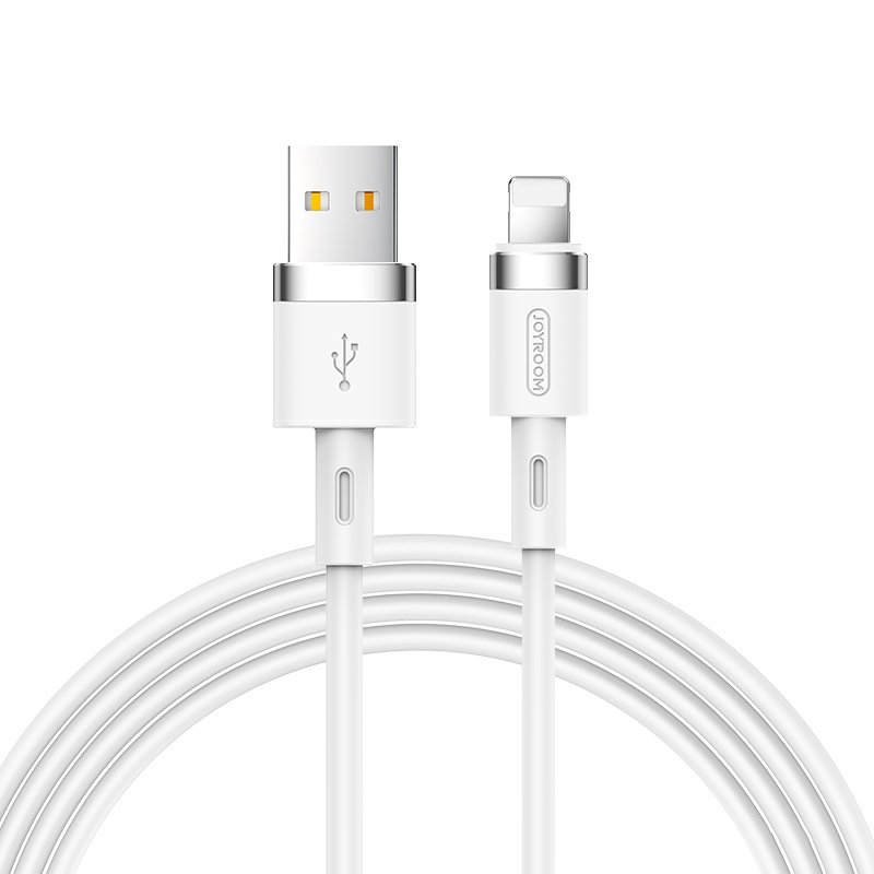 Kabel przewód do iPhone USB – Lightning 2.4A 1.2m biały Kabel przewód do iPhone USB – Lightning 2.4A 1.2m biały