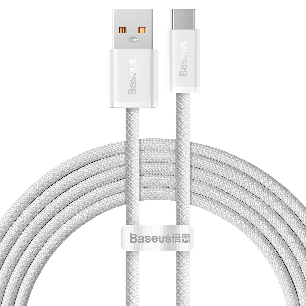 Kabel przewód Dynamic Series USB – USB-C 100W 2m biały Kabel przewód Dynamic Series USB – USB-C 100W 2m biały