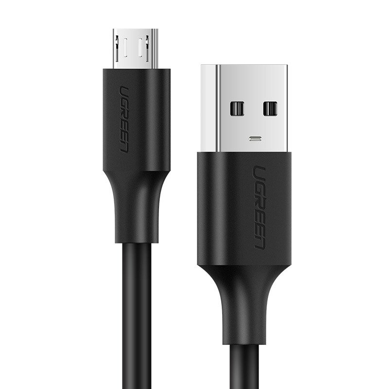 Kabel przewód USB – micro USB 2A 2m czarny Kabel przewód USB – micro USB 2A 2m czarny