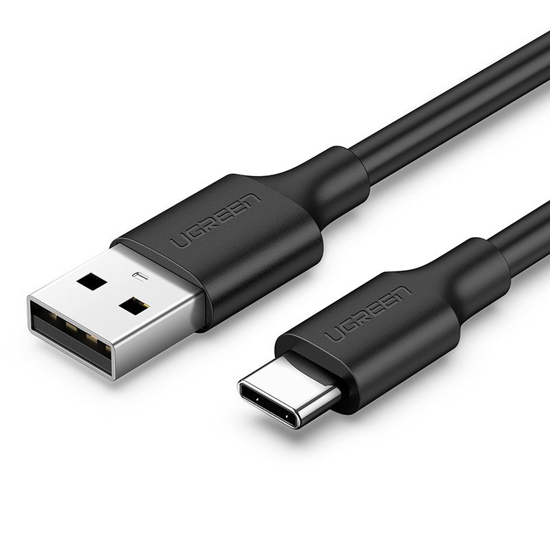 Kabel przewód USB – USB-C 2A 0.5m czarny