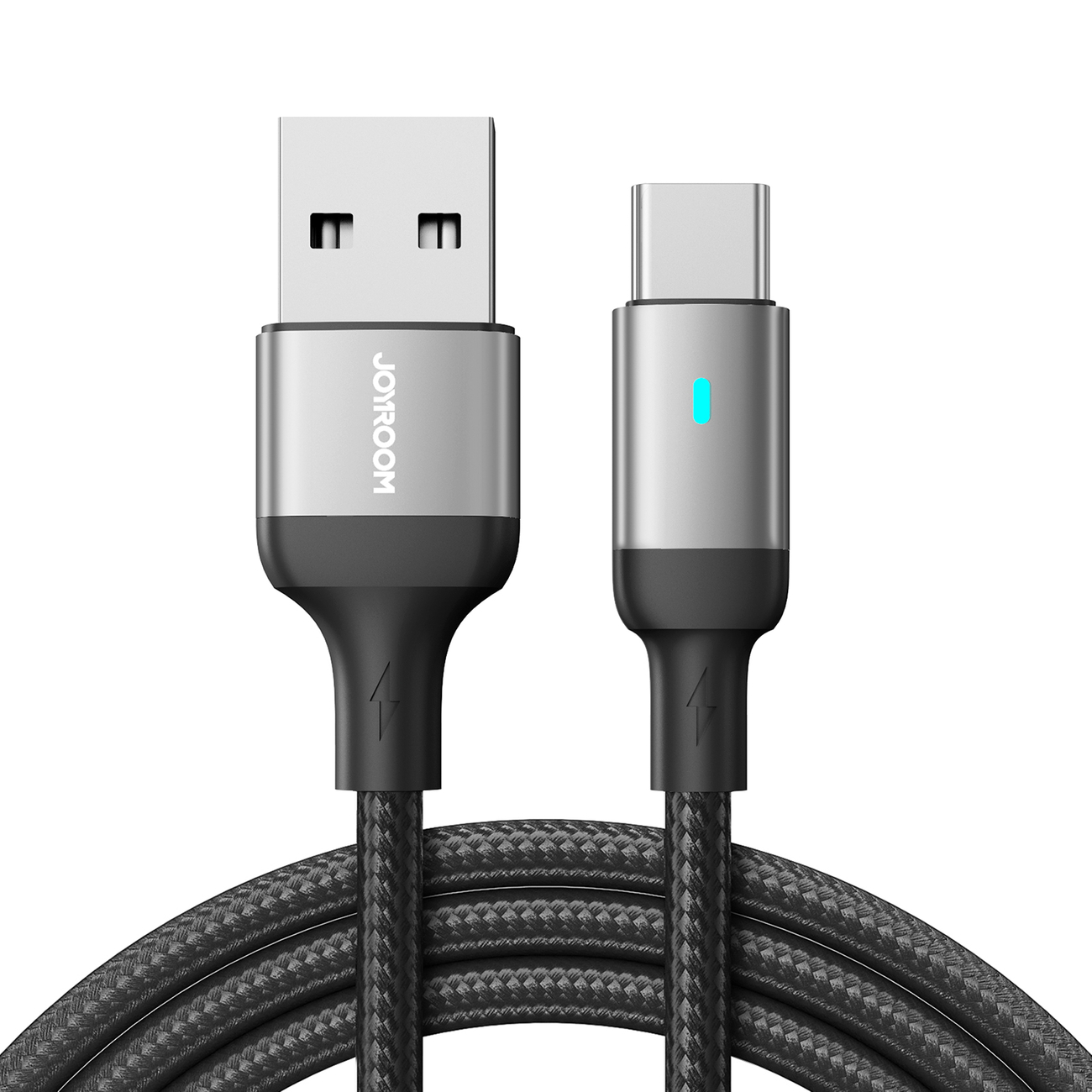 Kabel przewód USB – USB-C do szybkiego ładowania A10 Series 3A 1.2m czarny