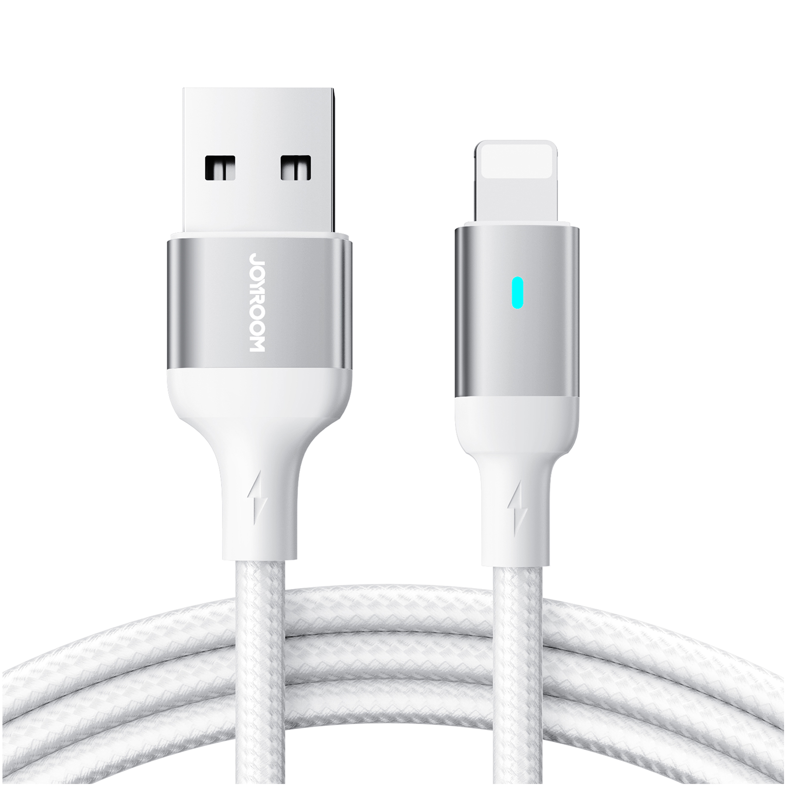 Kabel przewód do iPhone A10 Series USB – Lightning 2.4A 1.2m biały Kabel przewód do iPhone A10 Series USB – Lightning 2.4A 1.2m biały