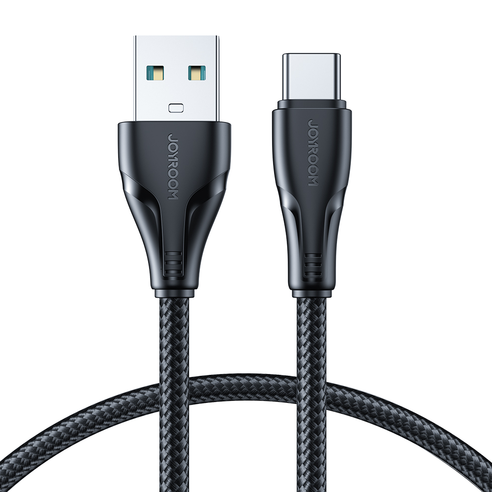 Kabel przewód Surpass Series USB – USB-C do szybkiego ładowania 3A 1.2m czarny