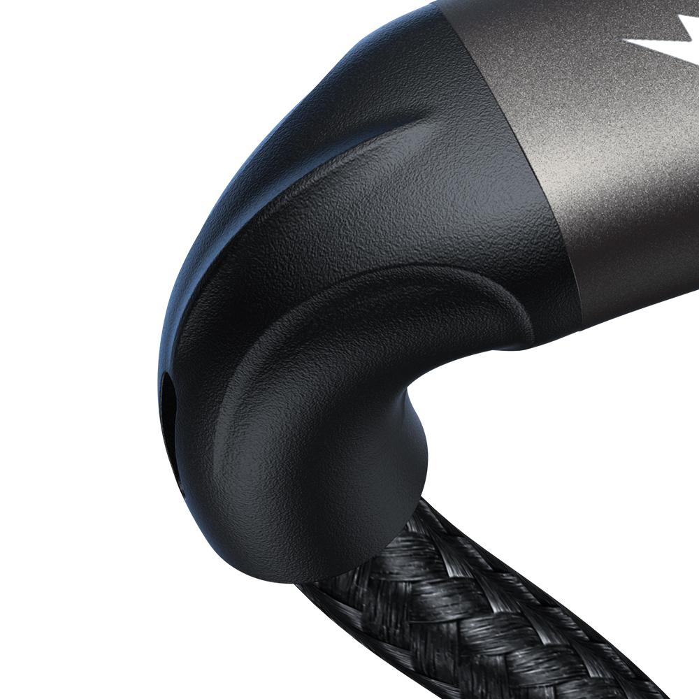 Kabel przewód Light-Speed Series USB-A – USB-C szybki transfer 100W 1.2m czarny Kabel przewód Light-Speed Series USB-A – USB-C szybki transfer 100W 1.2m czarny