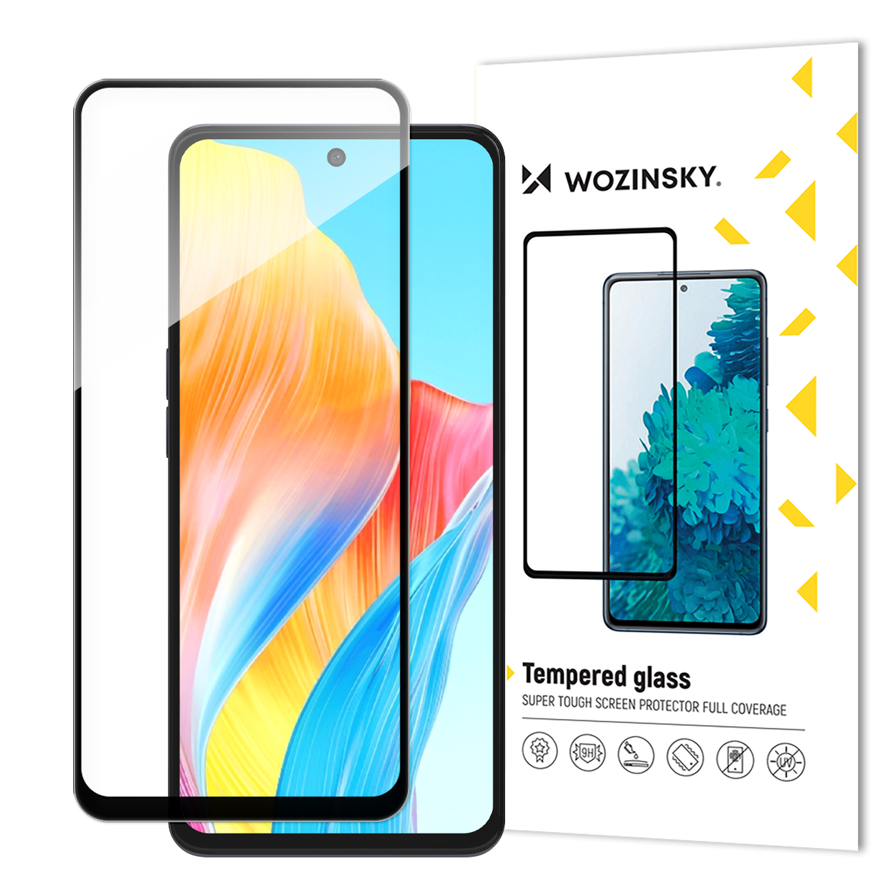 Szkło hartowane ochronne na cały ekran do Realme 11 Tempered Glass Szkło hartowane ochronne na cały ekran do Realme 11 Tempered Glass