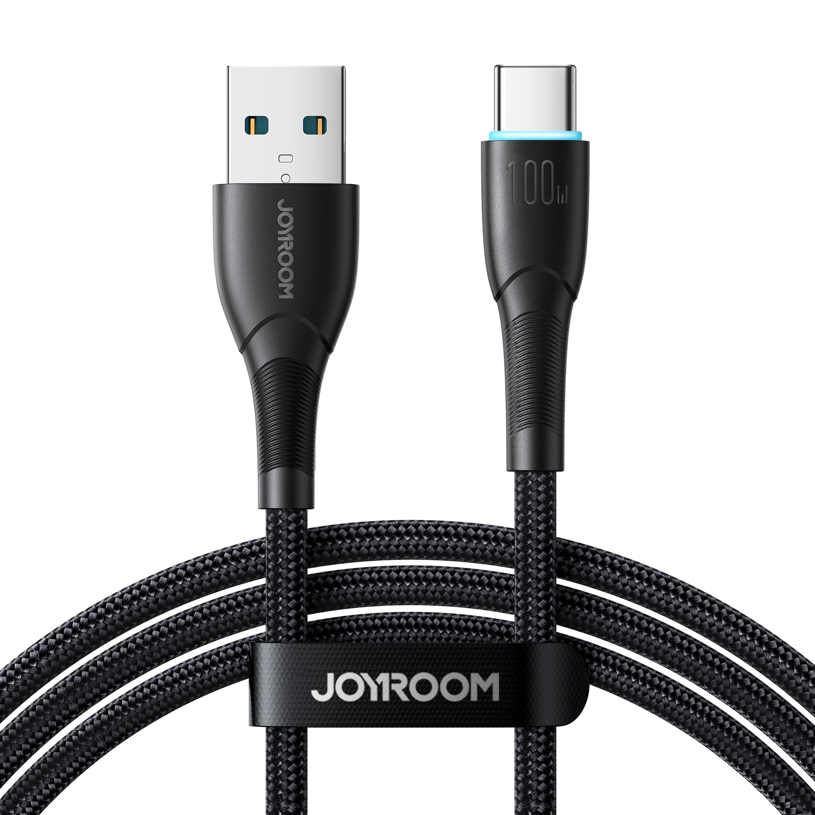 Kabel przewód Starry Series USB-A – USB-C 100W 1m czarny Kabel przewód Starry Series USB-A – USB-C 100W 1m czarny