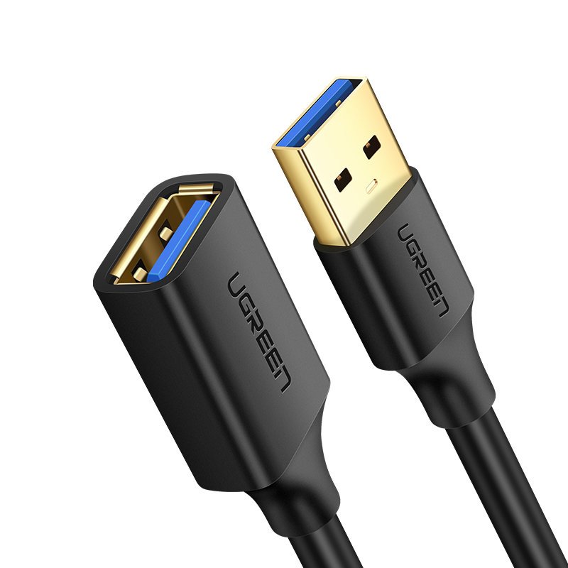 Przedłużacz kabla przewodu USB 3.0 3m czarny