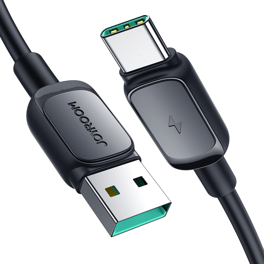 Kabel przewód USB – USB-C 3A 1.2m czarny
