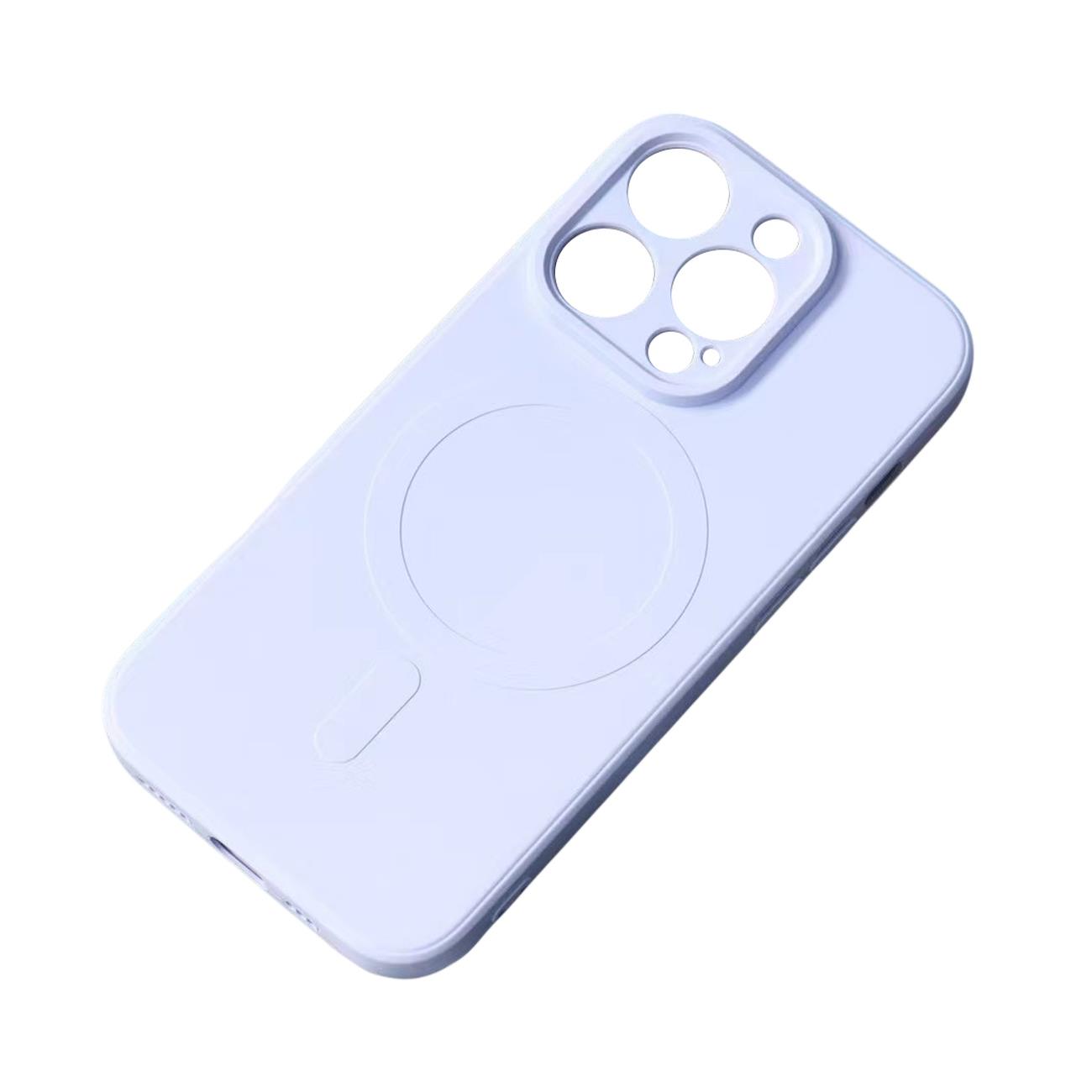 Silikonowe etui z MagSafe do iPhone 15 Pro Silicone Case niebieskie Silikonowe etui z MagSafe do iPhone 15 Pro Silicone Case niebieskie