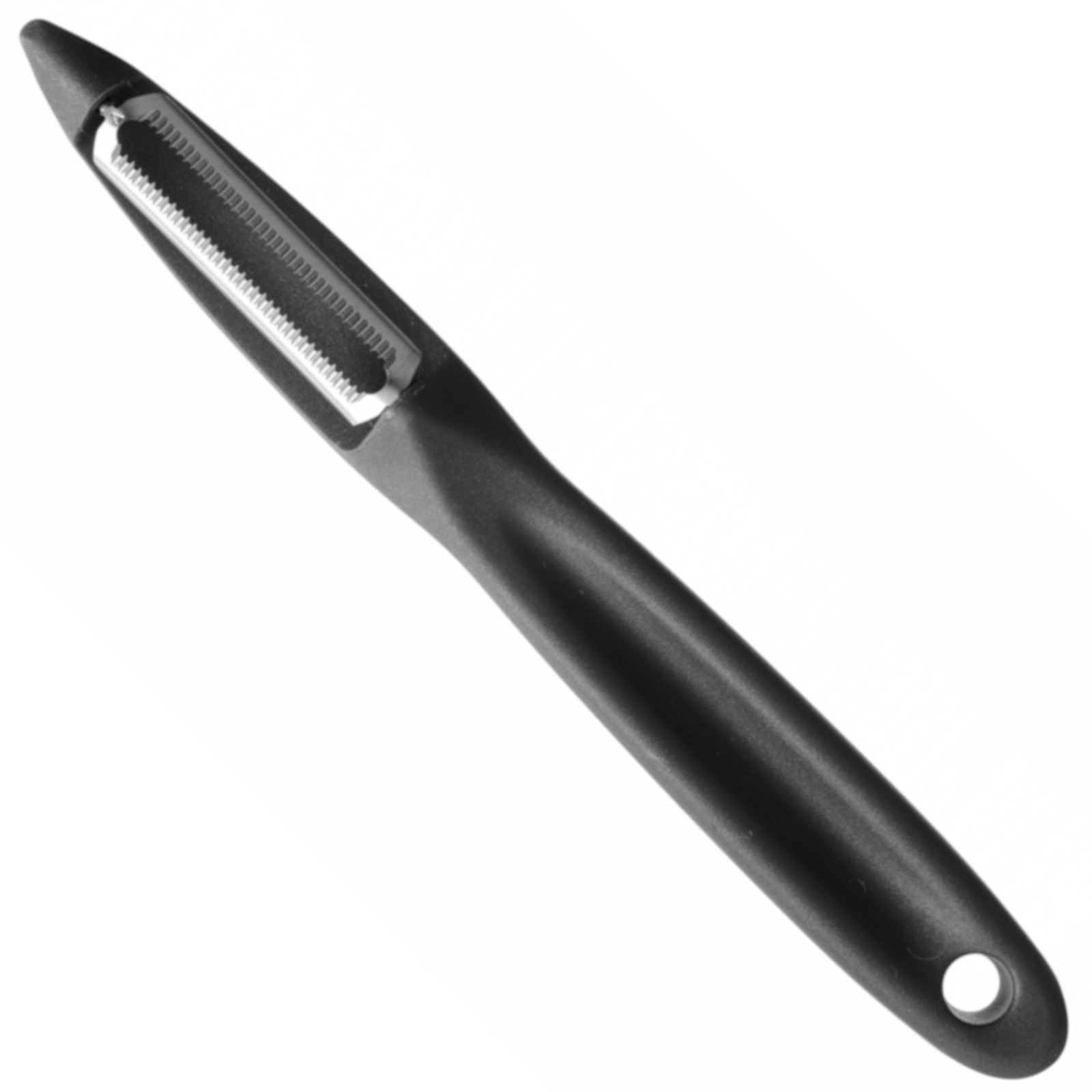 Obieraczka obierak uniwersalny ząbkowany dł. 175 mm – czarny Obieraczka obierak uniwersalny ząbkowany dł. 175 mm – czarny