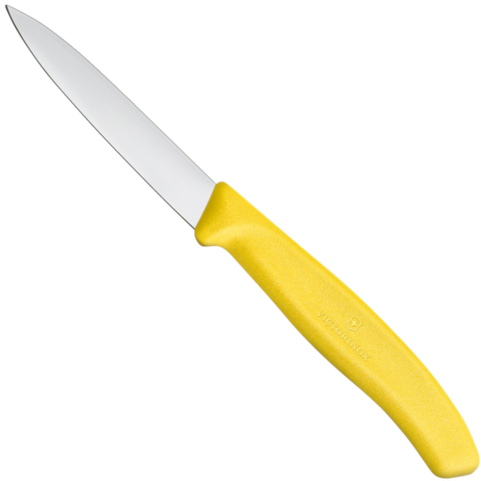 Nóż do jarzyn gładki dł. 80/190 mm – żółty
