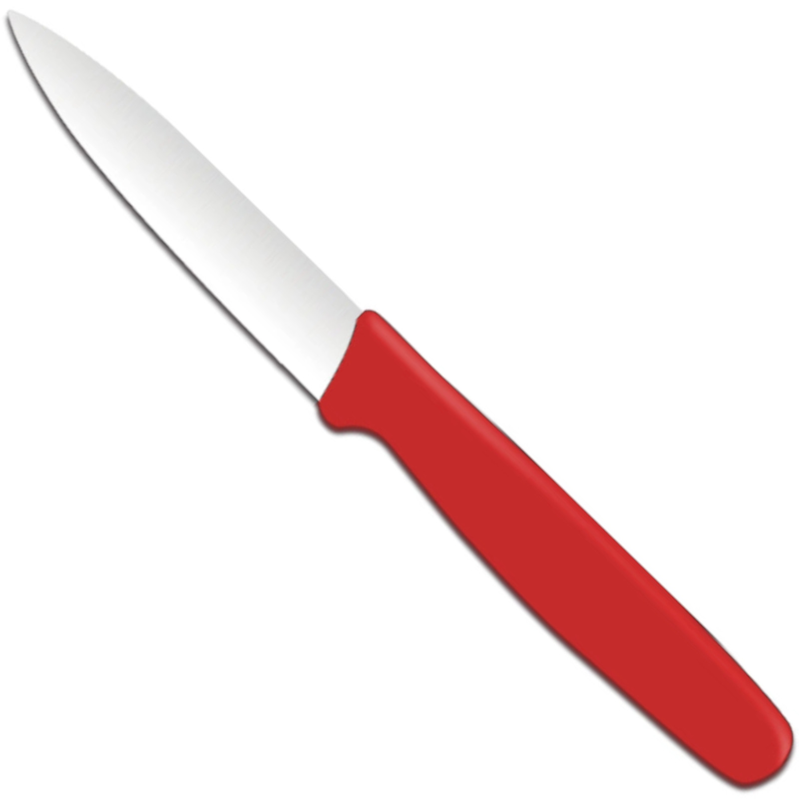 Nóż do obierania spiczasty 192 mm – czerwony